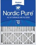 Nordic Pure MERV 12 Replacement Air Filter 20x25