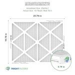 TRIGHTFILTERS MERV 8 Pleated Air Filters 4 Pack