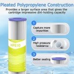 MewMore 5 Micron Whole House Water Filter Cartridges