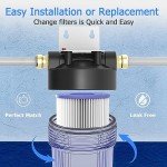 MewMore 5 Micron Whole House Water Filter Cartridges