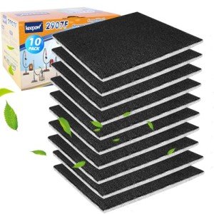 KEEPOW 10-Pack CF-1 HEPA Filters Compatible with Kenmore