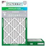 14x24x2 MERV 8 Pleated Air Filters (2-Pack)
