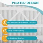 20x30x3 MERV 13 Pleated Air Filter Packs