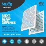 16x20x2 MERV 8 Air Filters - 4 Pack
