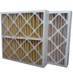 MERV 11 Pleated Air Filters - 24x24x4 (3-Pack)