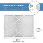 20x26x5 MERV 16 Healthy Climate Air Filter