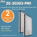 Zephyr VGF 20x30x3 Home Air Filter Bundle