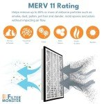 Zephyr VGF 20x30x3 Home Air Filter Bundle