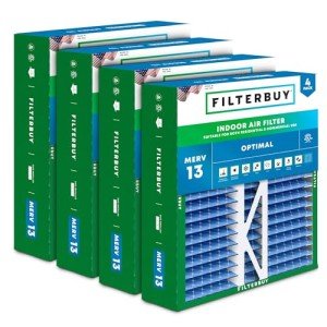 16x22x5 MERV 13 Air Filters (4-Pack)