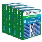 16x22x5 MERV 13 Air Filters (4-Pack)