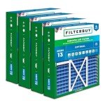 22x24x5 MERV 13 Pleated Air Filters (4-Pack)