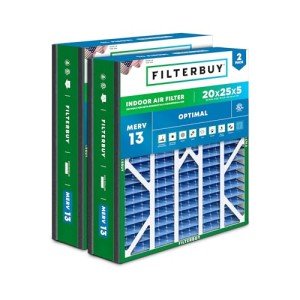 20x25x5 MERV 13 Air Filters (2-Pack)