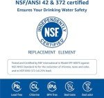 Pack of 3 Waterspecialist Water Filter Replacement