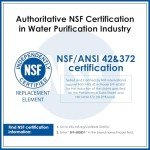 Waterdrop EDR1RXD1 Refrigerator Water Filter Replacement