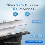 Waterdrop EDR1RXD1 Refrigerator Water Filter Replacement