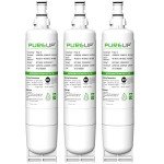 EDR5RXD1 Refrigerator Water Filter Replacement - 3 Pack