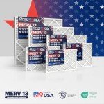 BNX TruFilter MERV 13 Air Filters 16x30x1 (4-Pack)