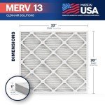 BNX TruFilter 20x22x1 MERV 13 Air Filters (6-Pack)