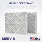 BNX TruFilter 16x20x2 MERV 8 Air Filters (4-Pack)