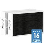 Cooyafan MERV 16 16x25x5 Furnace Air Filter