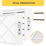 Zomixzo X8788 MERV 16 Furnace Filter 20x26x5