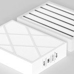 Zomixzo X8788 MERV 16 Furnace Filter 20x26x5