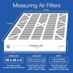 Nordic Pure MERV 12 Pleated Air Filters 4-Pack