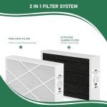 Carmerny MERV 16 Carbon Furnace Filter 16x25x5