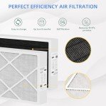 Merv 16 Carbon Air Filter 20x25x5 (2 Pack)