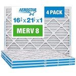 Aerostar MERV 8 Pleated Air Filter 4 Pack