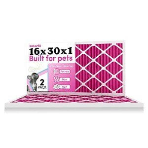 Color Changing 16x30x1 Air Filters for Pets