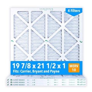 Glasfloss Pleated Air Filters - MERV 10 (4 Pack)