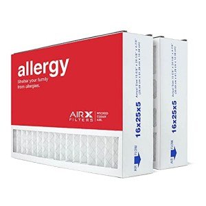 AIRx 16x25x5 MERV 11 Air Filter 2-Pack