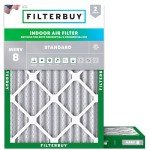 24x28x2 MERV 8 Pleated Air Filters (2-Pack)