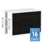 Cooyafan Merv 16 Air Filter 20x25x5, 2 Pack