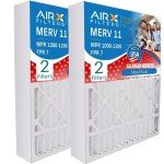 AIRX Wicked Clean MERV 11 Air Filter 16x25x5