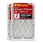 Filtrete 18x24 AC Air Filter, MERV 11, 2-Pack