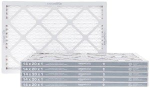Amazon Basics 14x20x1 MERV 8 Air Filter Pack