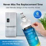 Waterdrop LG LT600P Replacement Refrigerator Water Filter