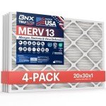 BNX TruFilter 20x30x1 MERV 13 Air Filters