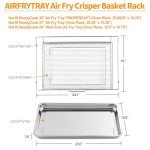 Frigidaire Air Fryer Tray Replacement - Stainless Steel