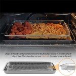 Frigidaire Air Fryer Tray Replacement - Stainless Steel