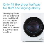 BLACK+DECKER BCED37 Compact Dryer - 4 Modes