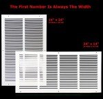 25" x 20" HVAC Return Air Filter Grille