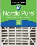 Nordic Pure 20x25x5 Air Filter MERV 13 Plus