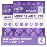 16x20x1 Pleated Air Filters | MOAJ Elite Allergen Defense
