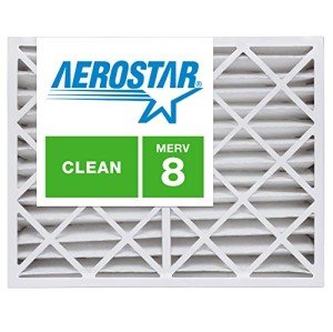Aerostar 20x25x4 MERV 8 Dust Air Filters (2)