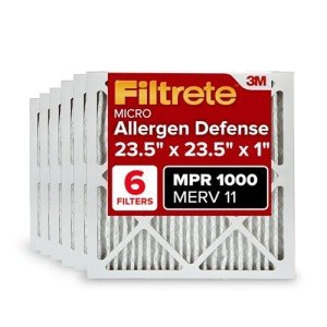 Filtrete MERV 11 Electrostatic Air Filters, 6 Pack