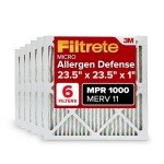 Filtrete MERV 11 Electrostatic Air Filters, 6 Pack