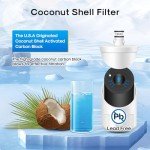 ExcelPure LG Refrigerator Water Filter 3-Pack